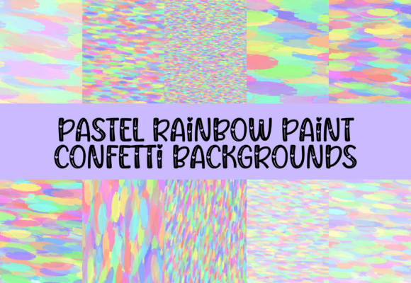 Download Pastel Confetti Paint Stroke Papers - Paint Collection