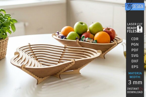 Download Wooden Layered Contour Bowl Laser Cut - Bowl Collection